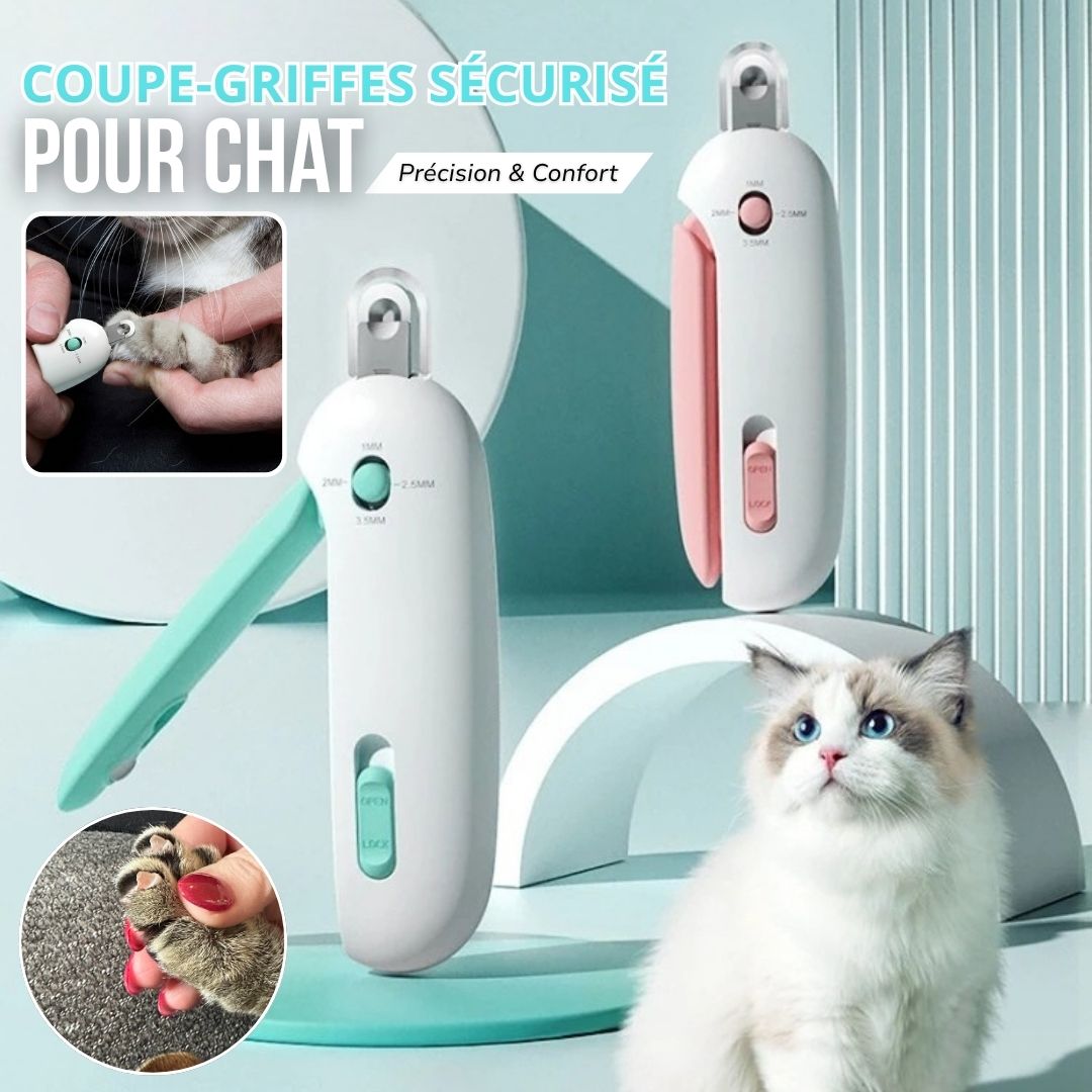 Coupe-Griffes pour Chat – Précis, Sécurisé et Facile à Utiliser